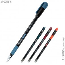 Ручка гелевая пиши-стирай Axent Student AG1071-01-A 0.5мм черная