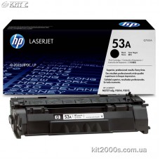 Заправка картриджа HP 53A (Q7553A) для LJ P2015/ M2727