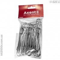 Скріпки 78мм Axent Delta D4116/P (полібег) 50шт/уп овал прямі, оцинковані