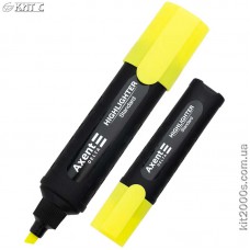 Маркер текстовий Axent Delta Highlighter Standard D2505-08, жовтий