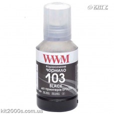 Контейнер с чернилами Epson 103, WWM, 140 г, KeyLock (E103B), black