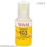 Контейнер с чернилами Epson 103, WWM, 140 г, KeyLock (E103Y), yellow