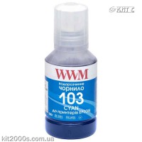 Контейнер с чернилами Epson 103, WWM, 140 г, KeyLock (E103C), cyan