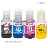 Контейнер с чернилами Epson 103, WWM, 4x140 г, B/C/M/Y, KeyLock (E103SET4)