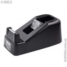 Диспенсер для канцелярского скотча 18мм Buromax BM.7451-01 черный