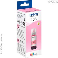 Контейнер с чернилами Epson 108, (C13T09C64A), light magenta