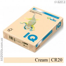 Бумага цветная А4 80г/м2, 500 л. IQ Color Pale CR20 Cream (кремовая) Бумага цветная А4 80г/м2, 500 л. IQ Color Pale CR20 Cream (кремовая)