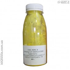 Тонер Samsung CLP-360/ CLX-3300, 40г CEE, yellow