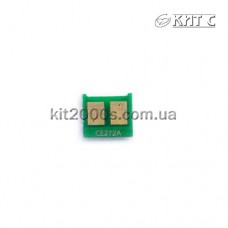 Чип для картриджа HP Color LJ CP5525 M750 (15K) DELCOPI, yellow Чип для картриджа HP Color LJ CP5525 M750 (15K) DELCOPI, yellow