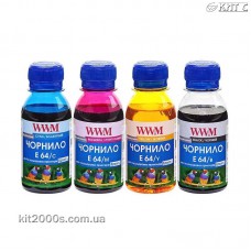 Чорнило Epson T664, WWM, 4*100 г., B/C/M/Y, (E64SET4-2)