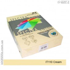 Папір кольоровий А4 80г/м2, 500 арк. Spectra Color 110 Cream (кремовий) Папір кольоровий А4 80г/м2, 500 арк. Spectra Color 110 Cream (кремовий)
