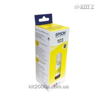 Контейнер с чернилами Epson 103, (C13T00S44A), yellow
