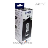 Контейнер с чернилами Epson 103, (C13T00S14A), black