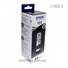 Контейнер с чернилами Epson 103, (C13T00S14A), black