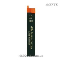 Грифели 1,0 (0,9)мм HВ Faber-Castell Super Polymer 120900 12шт/уп