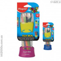 Олiвці кольорові Maped COLOR PEPS 12шт/набір у підставці FLEX BOX MP.683212
