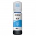 Контейнер с чернилами Epson 106, (C13T00R240), cyan