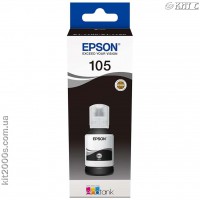 Контейнер с чернилами Epson 105, (C13T00Q140), black pigment