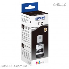 Контейнер с чернилами Epson 112, L15150/15160 (C13T06C14A), black pigment