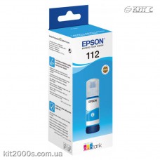 Контейнер с чернилами Epson 112, L15150/15160 (C13T06C24A), cyan pigment