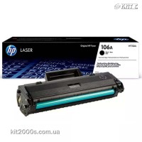 Заправка картриджа HP 106A (W1106A) для HP Laser 107/ MFP 135/ MFP 137