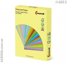 Папір кольоровий А4 80г/м2, 500 арк. Mondi Coloured Trend ZG34 Lemon (лимон) Папір кольоровий А4 80г/м2, 500 арк. Mondi Coloured Trend ZG34 Lemon (лимон)