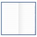 Алфавитная книга Полиграфист 100x190мм 80л баладек Ariane 210-P-0550 синяя - фото Алфавитная книга Полиграфист 100x190мм 80л баладек Ariane 210-P-0550 синяя