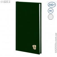 Алфавитная книга Полиграфист 100x190мм 80л баладек Ariane 210-P-0540 зеленая