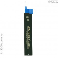Грифели 0,7мм B Faber-Castell Super Polymer 120701 12шт/уп - фото Грифели 0,7мм B Faber-Castell Super Polymer 120701 12шт/уп