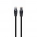 Патч-корд UTP cat.5Е 10м Cablexpert, black, литой (PP12-10M/BK)