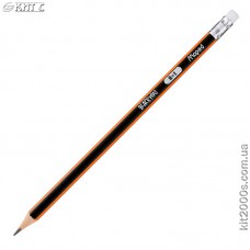 Олівець чорнографітний Maped Blask Peps B, MP.851724 з гумкою