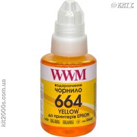 Контейнер с чернилами Epson 664, WWM, 140г (E664Y), yellow
