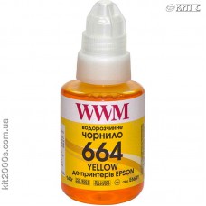 Контейнер з чорнилом Epson 664, WWM, 140г (E664Y), yellow - фото Контейнер з чорнилом Epson 664, WWM, 140г (E664Y), yellow
