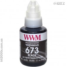 Контейнер с чернилами Epson 673, WWM, 140г (E673B), black