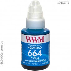 Контейнер з чорнилом Epson 664, WWM, 140г (E664C), cyan - фото Контейнер з чорнилом Epson 664, WWM, 140г (E664C), cyan
