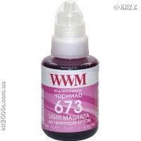 Контейнер с чернилами Epson 673, WWM, 140г (E673LM), light magenta