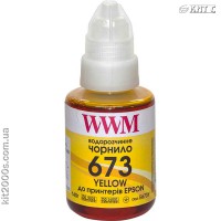 Контейнер с чернилами Epson 673, WWM, 140г (E673Y), yellow