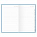 Алфавитная книга Полиграфист А6 64л 90x145мм 212-P-1251 Nomad голубая