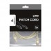 Патч-корд UTP cat.5Е 3м Cablexpert, grey, литой (PP12-3M)