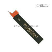 Грифели 1,0 (0,9)мм B Faber-Castell Super Polymer 120901 12шт/уп